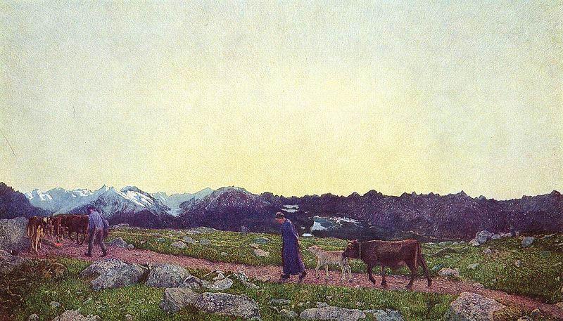 Giovanni Segantini Nature